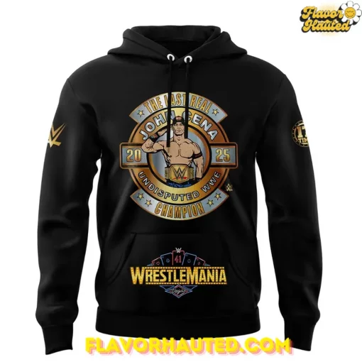 John Cena Legacy 17x Champion WrestleMania 41 Vegas Hoodie