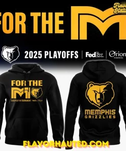 Memphis Grizzlies 2025 Playoffs ‘For The M’ Hoodie