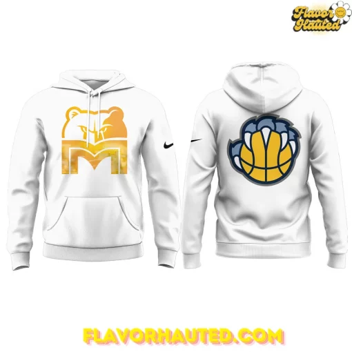 Memphis Grizzlies City Skyline White Hoodie