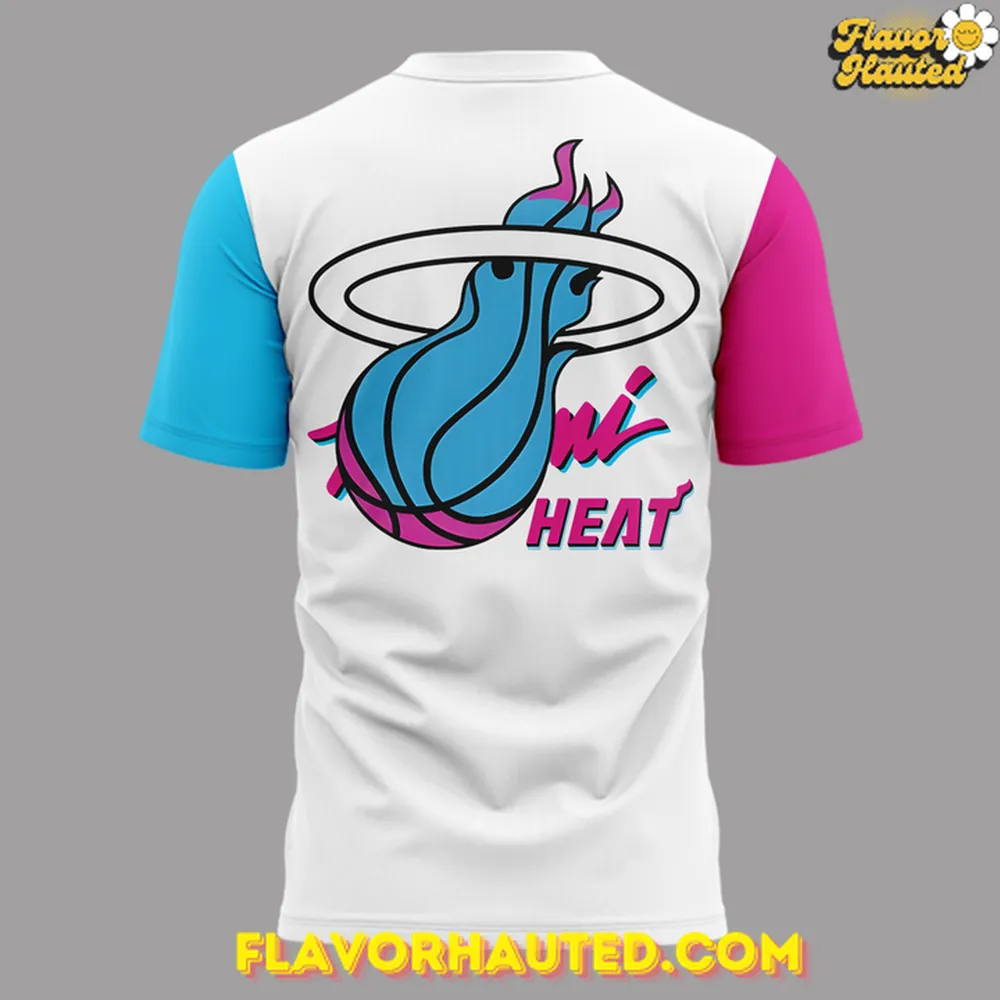 Miami Heat Vice City Retro Edition Special T-Shirt Miami Heat Vice City Retro Edition Special T-Shirt