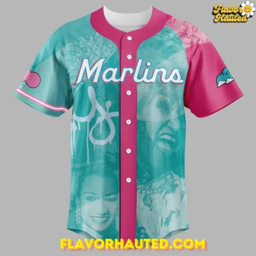 Miami Marlins x 2025 Cuban Heritage Celebration Special Jersey