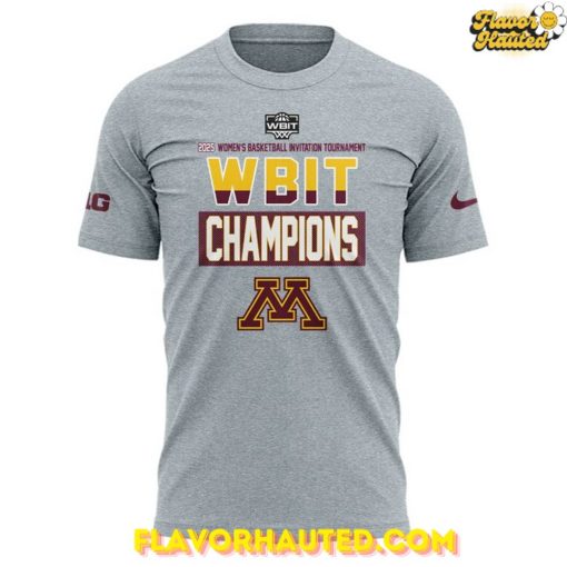 Minnesota Golden Gophers WBIT Champions Special T-Shirt