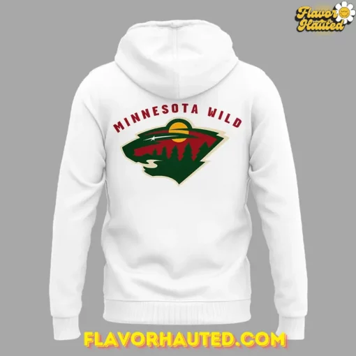 Minnesota Wild Stanley Cup Playoffs 2025 White Special Hoodie