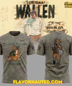Morgan Wallen Mossy Oak Bear Camo Tour 2025 Special T-Shirt