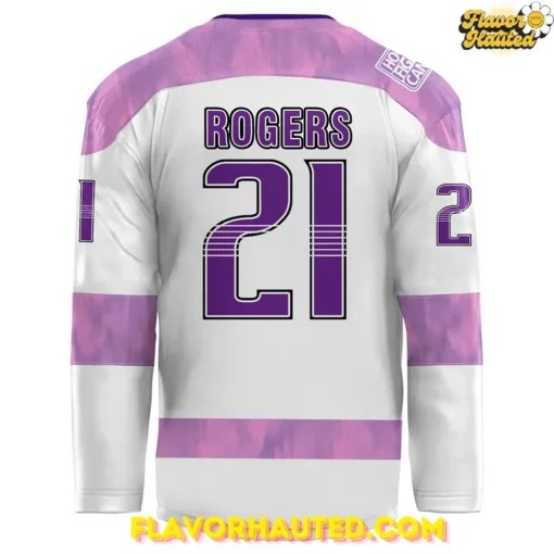 Nashville Predators Hockey Fights Cancer 2025 Jersey