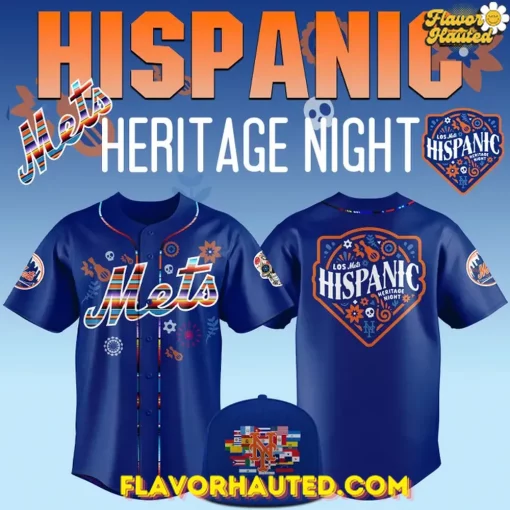 New York Mets x 2025 Hispanic Heritage Month Special Jersey