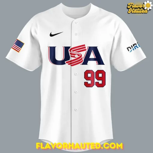 New York Yankees Aaron Judge USA Team 2026 World Jersey