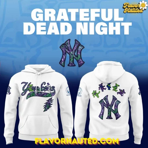 New York Yankees MLB x Grateful Dead Night Hoodie