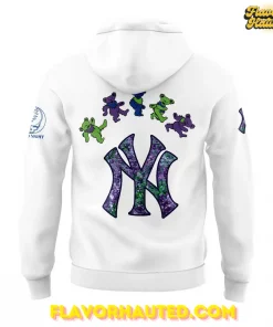 New York Yankees MLB x Grateful Dead Night Hoodie 3