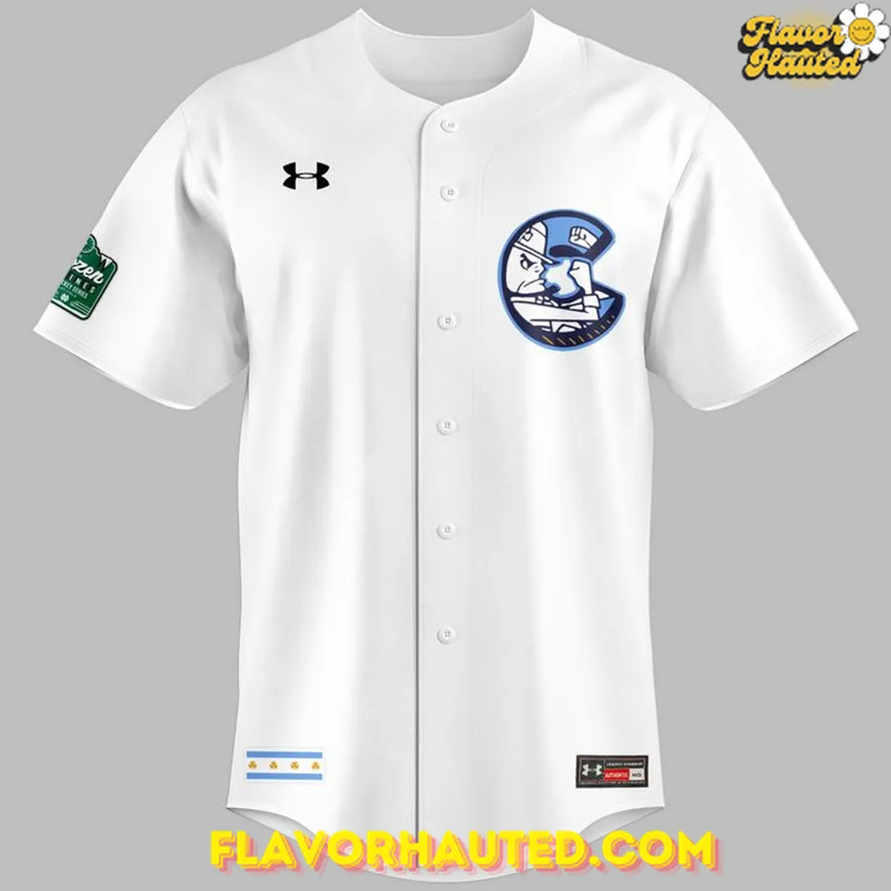 Notre Dame Fighting Irish x Chicago Cubs Baseball Jersey Notre Dame Fighting Irish x Chicago Cubs Baseball Jersey