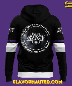 Ontario Reign ‘Reign Train’ Limited Edition Hoodie 3