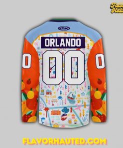 Orlando Solar Bears 150th Anniversary Custom Special Hockey Jersey