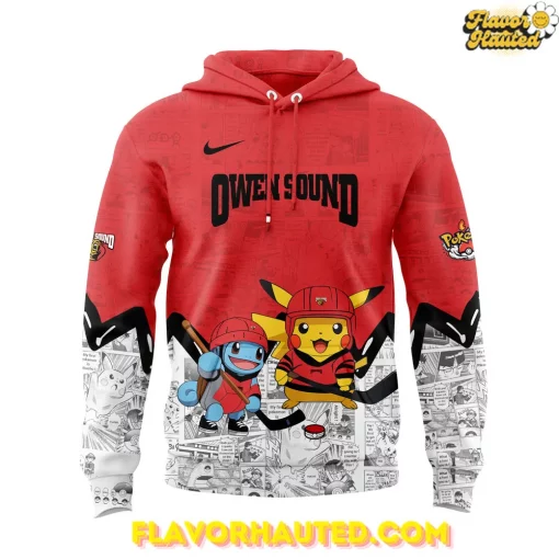 Owen Sound Attack x Pokémon Special Hoodie