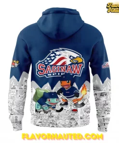 Saginaw Spirit x Pokémon Special Hoodie 3