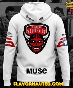 Salford Red Devils 2025 Magic Weekend Kit Collection Hoodie
