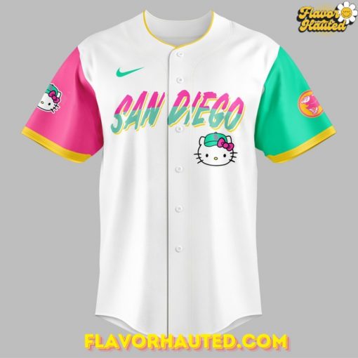 San Diego Padres x Hello Kitty Night Special Baseball Jersey