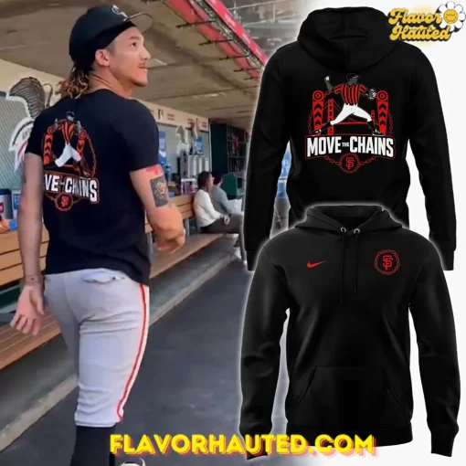 San Francisco Giants Move the Chains 2025 Limited Edition Hoodie