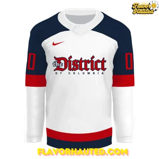 District of Columbia 2025 Custom Hockey Jersey