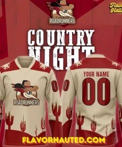 Tucson Roadrunners x Country Night 2025 Custom Hockey Jersey