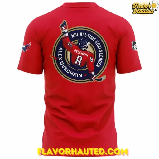 Washington Capitals Alexander Ovechkin 895 Goals T-Shirt