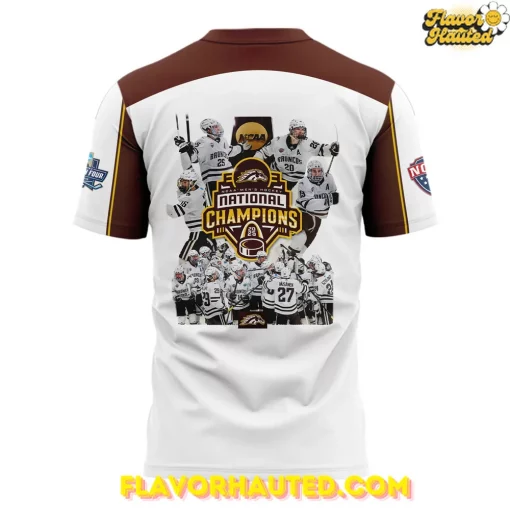 Western Michigan Broncos National Men’s Hockey Champions T-Shirt