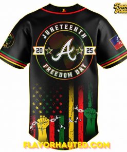 Atlanta Braves x Juneteenth Day 2025 Special Jersey 3