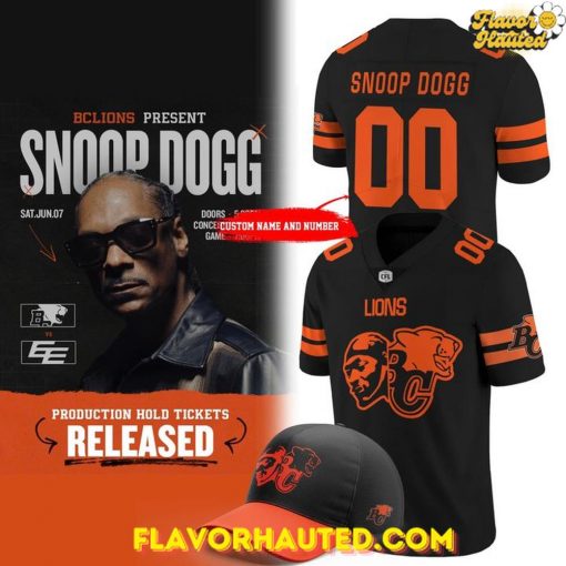 BC Lions x 2025 Snoop Dogg Concert Kickoff Collections Football Jersey
