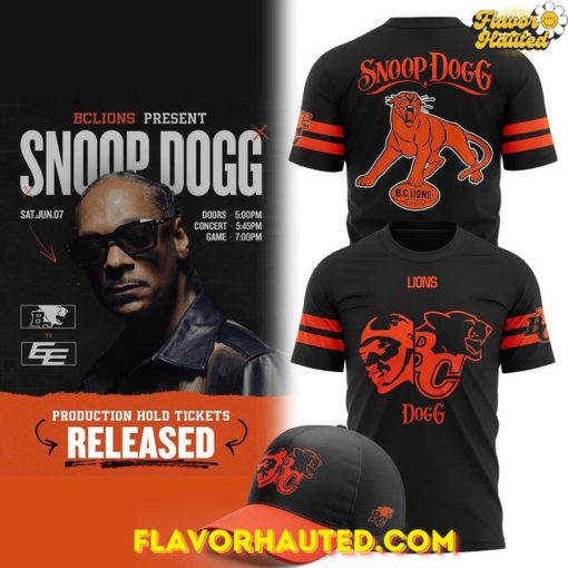 BC LIONS x 2025 Snoop Dogg Concert Kickoff Collections T-Shirt