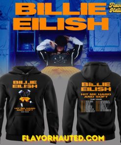 Billie Eilish Tour – Music Concert 2025 Black Hoodie