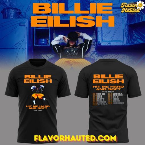 Billie Eilish Tour – Music Concert 2025 Black T-Shirt