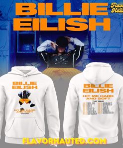 Billie Eilish Tour – Music Concert 2025 White Hoodie