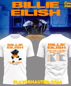 Billie Eilish Tour – Music Concert 2025 White T-Shirt