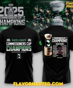 Binghamton Black Bears Champions Commissioner’s Cup 2025 Special T-Shirt