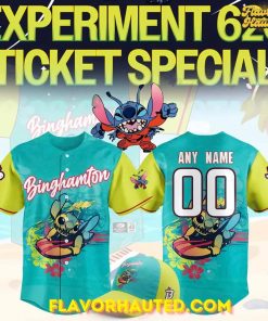 Binghamton Rumble Ponies x Stitch 2025 Special Jersey