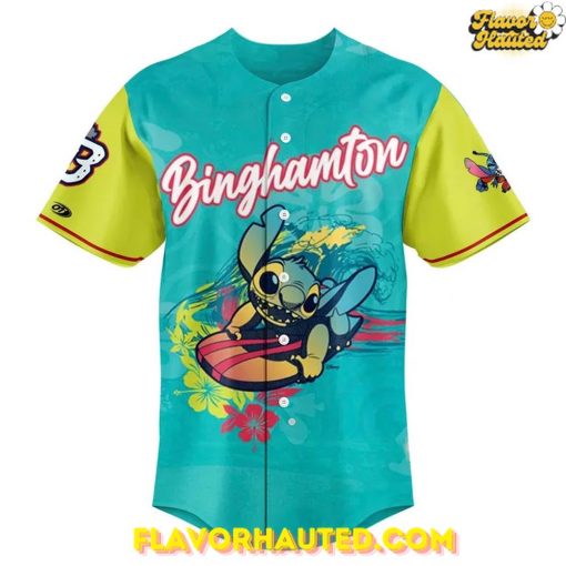 Binghamton Rumble Ponies x Stitch 2025 Special Jersey