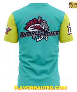 Binghamton Rumble Ponies x Stitch 2025 Special T Shirt 3
