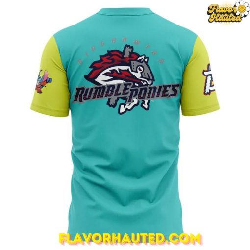 Binghamton Rumble Ponies x Stitch 2025 Special T-Shirt