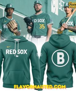 Boston Red Sox 2025 City Connect Special Green Hoodie