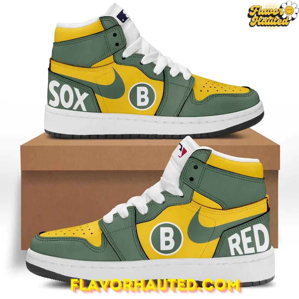 Boston Red Sox Green Monster City 2025 Nike Air Jordan 1 Boston Red Sox Green Monster City 2025 Nike Air Jordan 1
