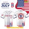 Boston Red Sox Happy 4th of July Independence Day Jersey 2025