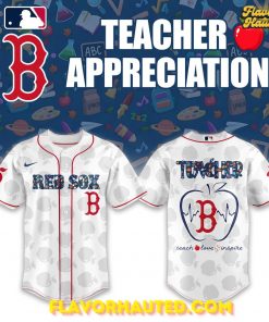 Boston Red Sox Teacher Appreciation Limited White Baseball Jersey