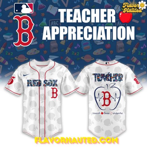 Boston Red Sox Teacher Appreciation Limited White Baseball Jersey
