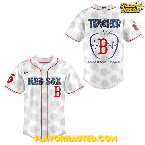 Boston Red Sox Teacher Appreciation Limited White Baseball Jersey