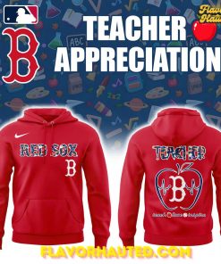 Boston Red Sox Teacher Appreciation Special Red Hoodie