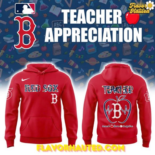 Boston Red Sox Teacher Appreciation Special Red Hoodie