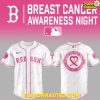 Boston Red Sox x 2025 Cancer Awareness Night Special Baseball Jersey