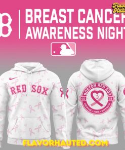 Boston Red Sox x 2025 Cancer Awareness Night Special Hoodie