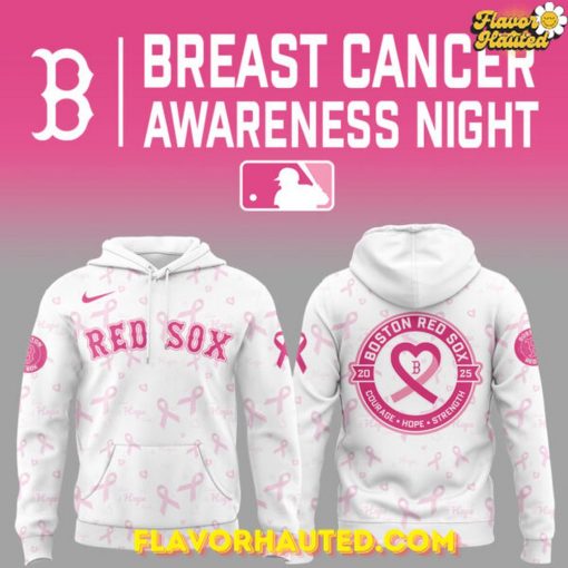 Boston Red Sox x 2025 Cancer Awareness Night Special Hoodie
