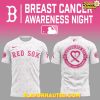 Boston Red Sox x 2025 Cancer Awareness Night Special T-Shirt