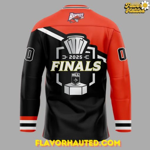 Buffalo Bandits 2025 FINALS NLL Limited Edition Hockey Jersey